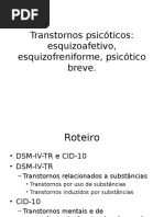 Transtornos psicoticos