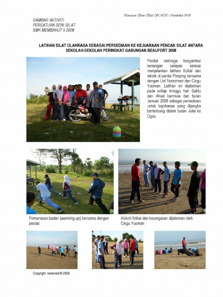 Microsoft Word Gambar Aktiviti Seni Silat 2008 Pdf