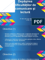 Depasirea Dificultatilor in Vorbire Si Comunicare