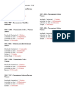 Calendario de Evaluaciones 2016 - 2SEM