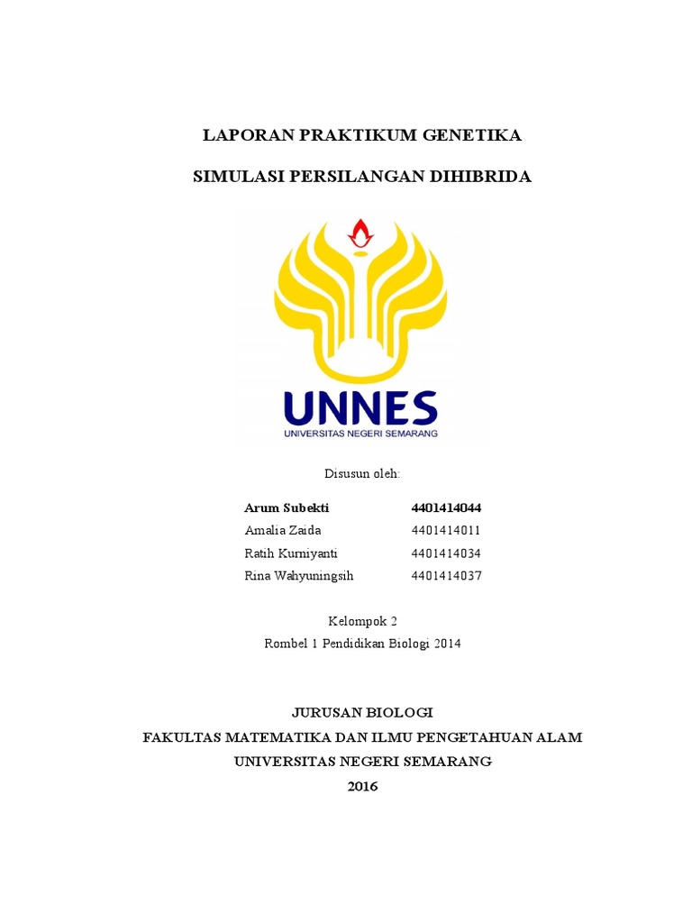 Laporan Praktikum Dihibrida