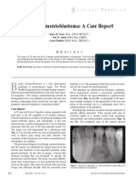 Cementoblastoma Journal PDF