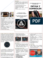 Docslide - Us Triptico Fatiga y Somnolencia