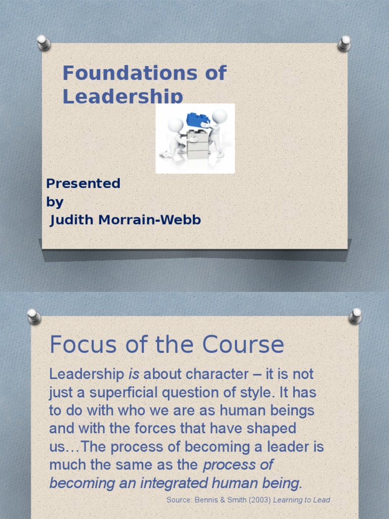 Foundations of Leadership1 | PDF | Leadership | Social Psychology
