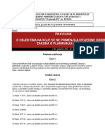 Pravilnik OObjektima Na Koje Se Ne Primenjuju Pojedine Odredbe Zakona OPlaniranju IIzgradnji