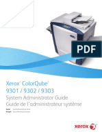 Xerox ColorCube 9303 Sys Admin Guide Us-En