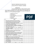 Cuestionario Compromiso Organizacional