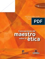 Concepciones Del Maestro Sobre La Etica PDF