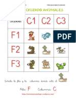 Cruzados Animales 3x3 Del 1 Al 20 PDF