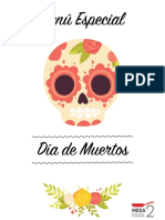 Menú de Día de Muertos