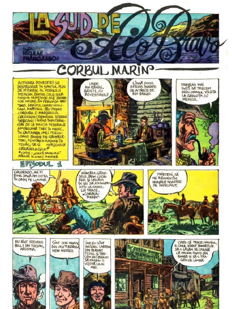 La Sud De Rio Bravo Benzi Desenate