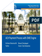 1605 ACH Payment Process With DME Engine