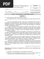 Ficha de Avaliação Diagnóstica