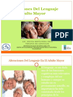 AlEl Lenguaje en El Adulto Mayor