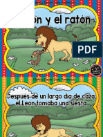 El Leon y El Raton Fabula