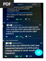 INSIDER TRADING At The CLINTON FOUNDATION- Here's what got @0HOUR1__ suspended.docx