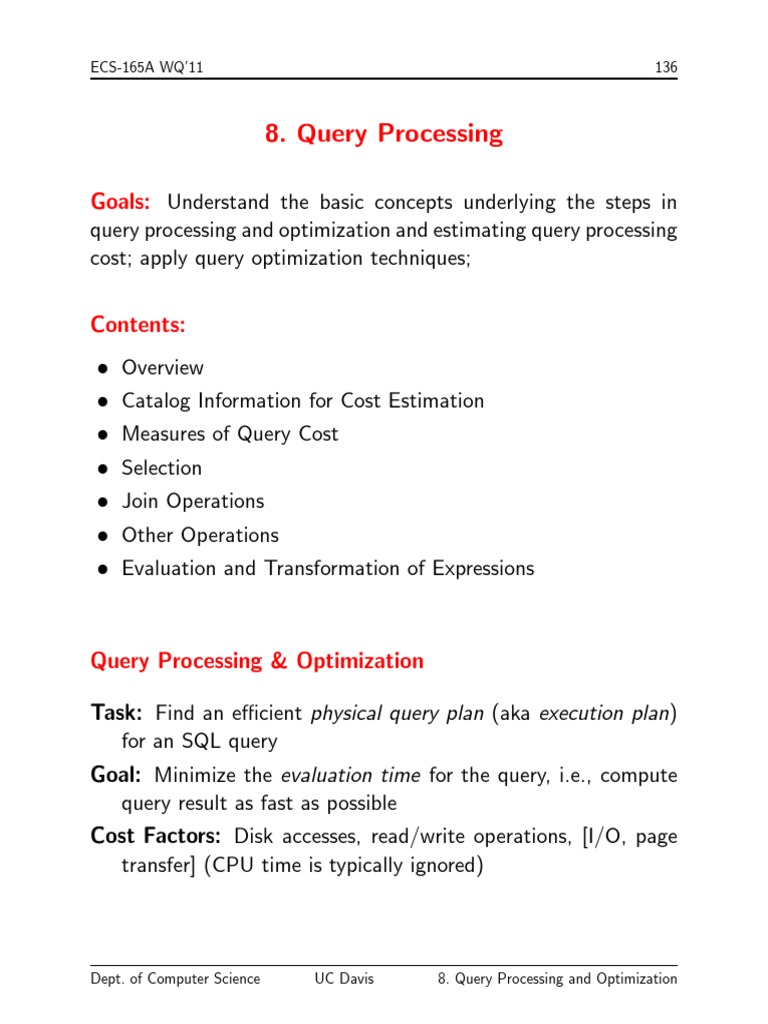 8 Query PDF | PDF | Database Index | Parsing