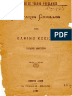Ezeiza, Gabino - Cantares Criollos