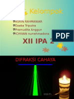 difraksi cahaya