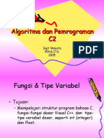 Algoritma & Pemrograman c2