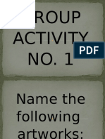 Group Activity NO. 1