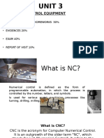 Unit 3: Numerical Control Equipment