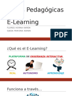 Bases Pedagogicas Del E-Learning