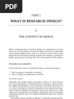 What is Research Design