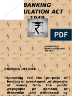 Banking Regulation Act 1949