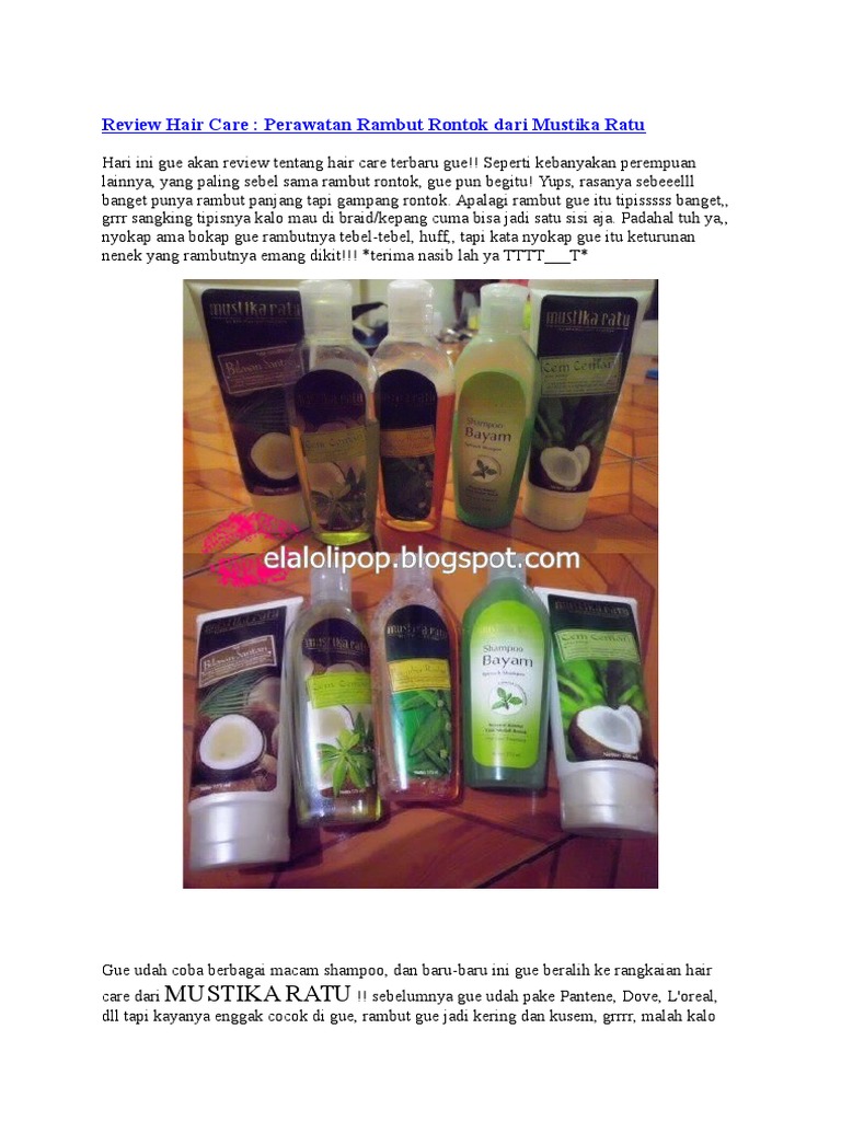 Review Hair Care PDF