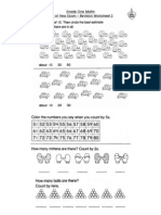 Grade 1 - End of Year Exam - Maths Revision Sheet 2