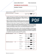 Informe de Calificación François Banda 2 DELE C1