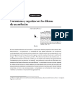 Humanismo y Organizacion PDF