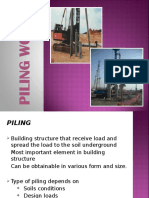 Piling Works