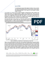 Volatility-Based Envelopes (VBE) : Figure 1 - S&P 500 Index - Candlestick Chart - Daily Closing Values - Normal Scale