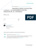 Magnetic Effects of Electric Current