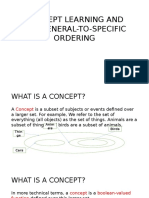 Concept Learning and The General-To-Specific Ordering2