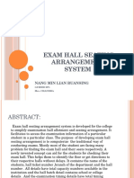 Exam Hall Seating Arrangement System: Nang Min Lian Buansing