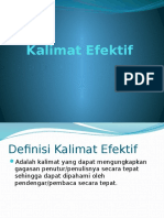 Kalimat Efektif