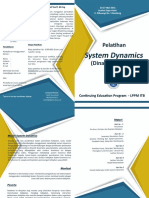 Brosur Pelatihan System Dynamics Rev