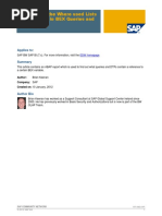 How To Find The Where Used Lists For Variables in BEX Queries and Also DTPs