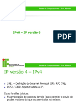  Redes 2016-IPv6