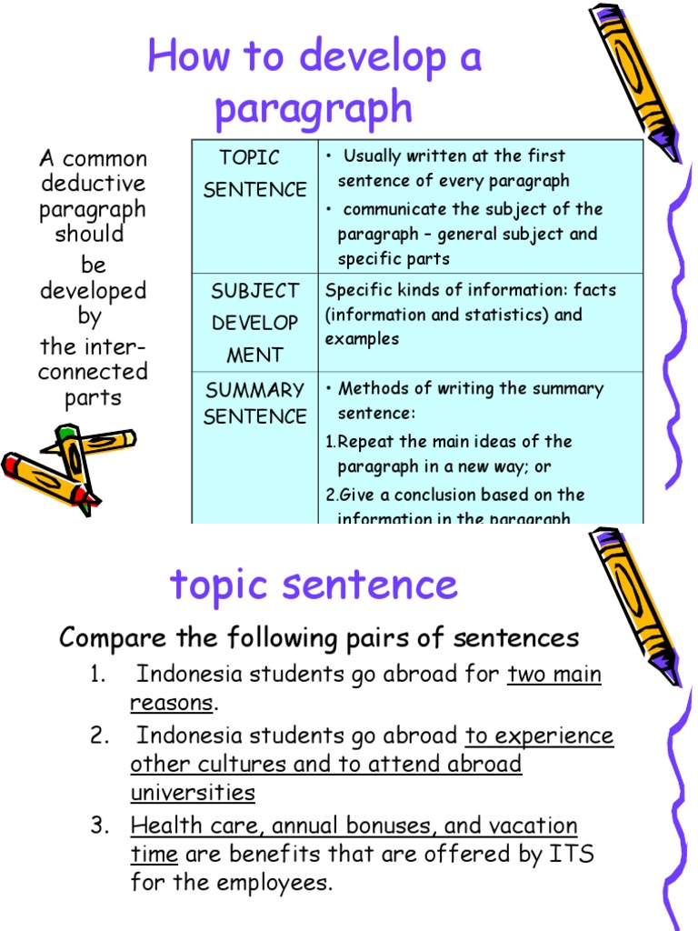 Developing Effective Paragraphs Guide | PDF | Privacy | Paragraph