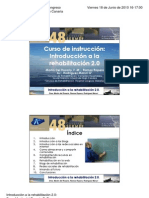 Curso de Instrucción-Taller Introducción A La Rehabilitación 2.0