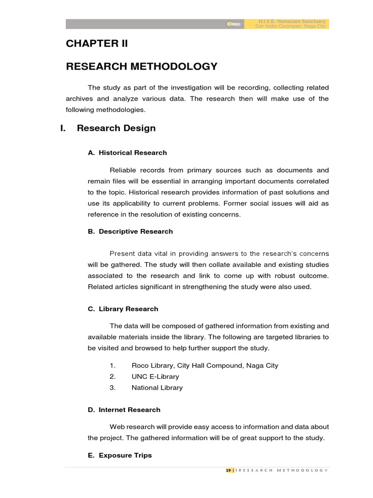 Chapter 2: Research Methodology Overview | PDF | Patient | Libraries