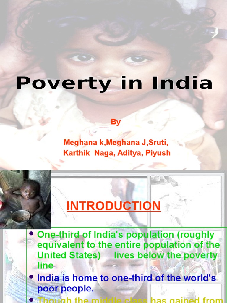 Poverty in India | PDF | Poverty | Poverty & Homelessness