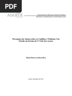 Perceção Dos Alunos Sobre Os Conflitos e Violência_Questionário Em Anexo
