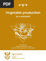 Vegetable Production in A Nutshell