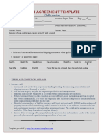 Loan Agreement Template