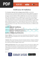 GATE 2017 ECE Syllabus